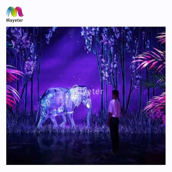 3d Projection Mapping Immersive Room Video 360 Projection Mapping Projector