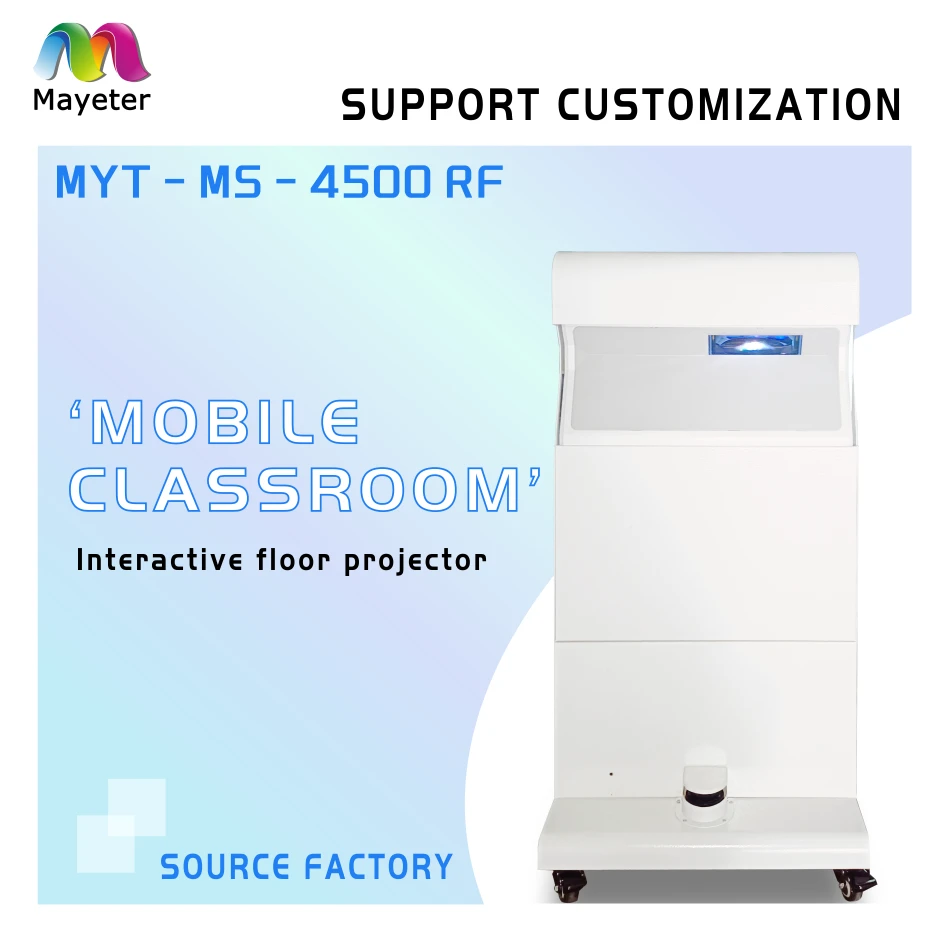 Portable Floor Interactive Projection System Projector Games